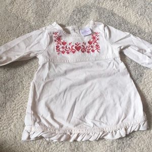 Embroidered long-sleeve dress from Hanna Andersson